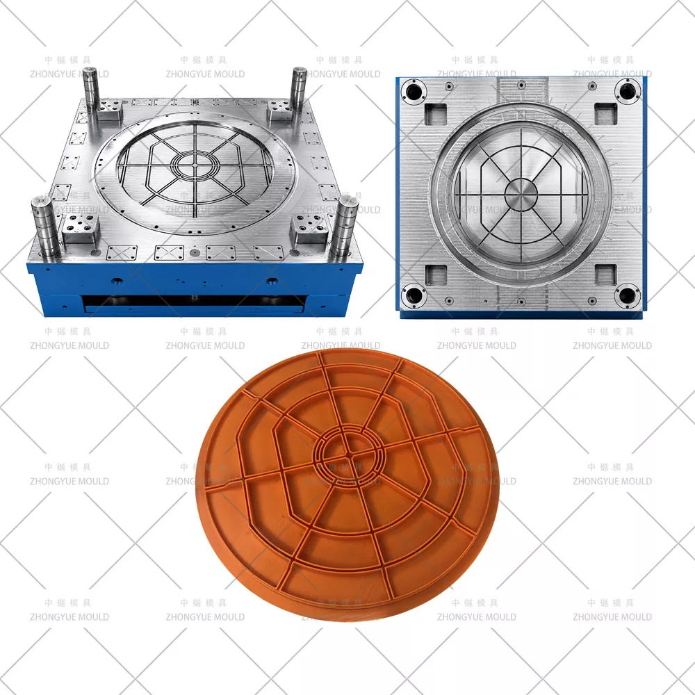 プラスチック PP DN1000 マンホール カバー金型
