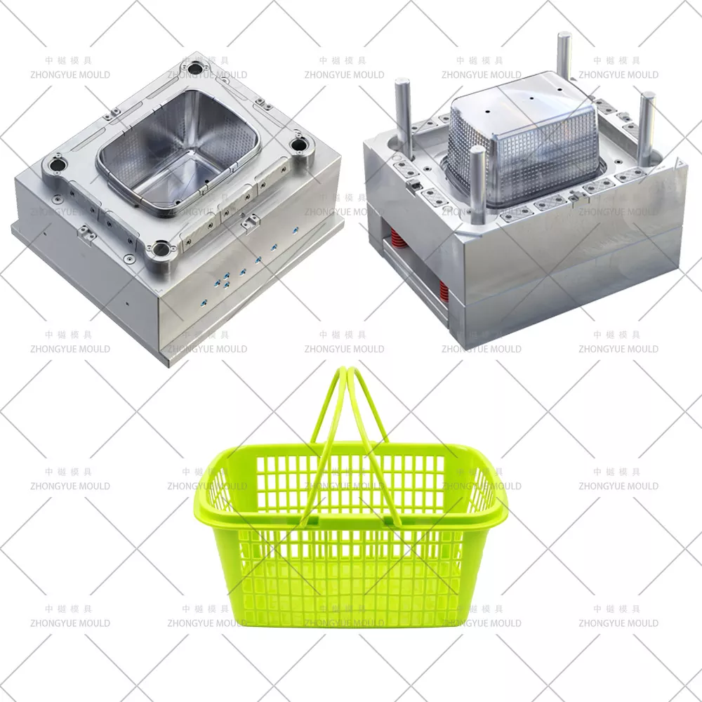 プラスチック野菜バスケット型